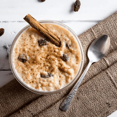Traditional peruvian arroz con leche. Credits to amigofoods.com 