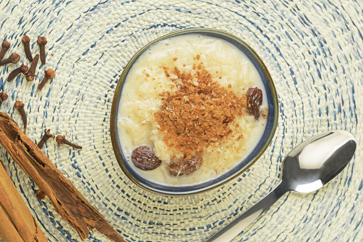 Traditional peruvian arroz con leche. Credits to eatperu.com